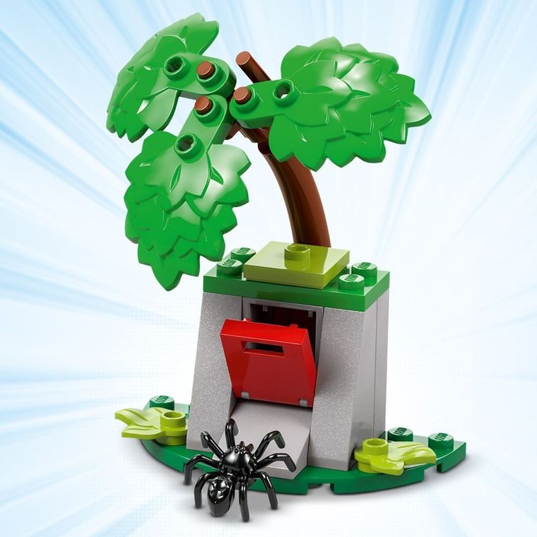 LEGO Marvel, Spin si Electro intr-o urmarire cu dino-vehicule, 11198