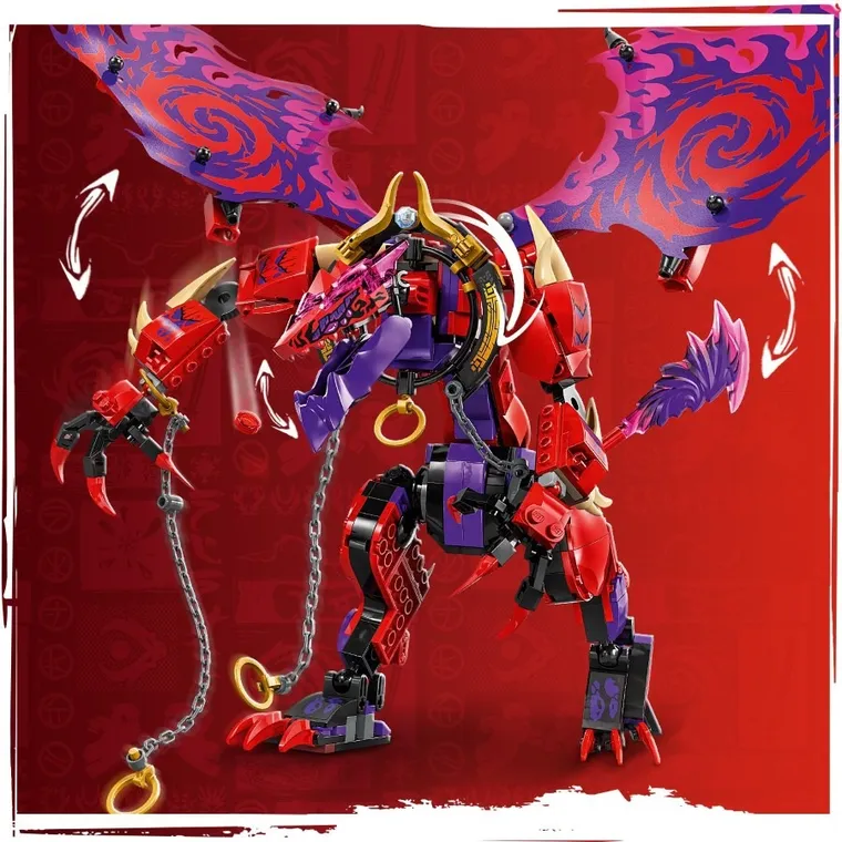 LEGO NINJAGO, Dragonul haosului Thunderfang, 71832