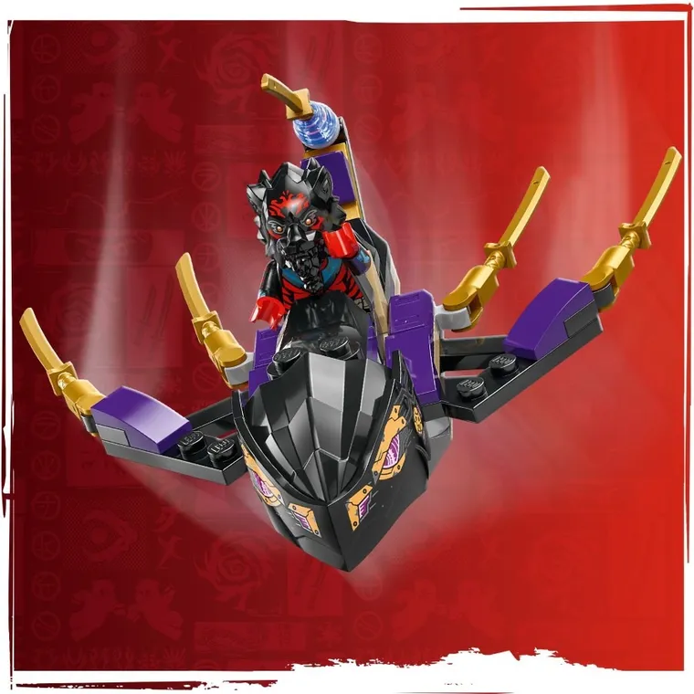 LEGO NINJAGO, Superavionul cu reactie al lui Ras si Arin, 71833