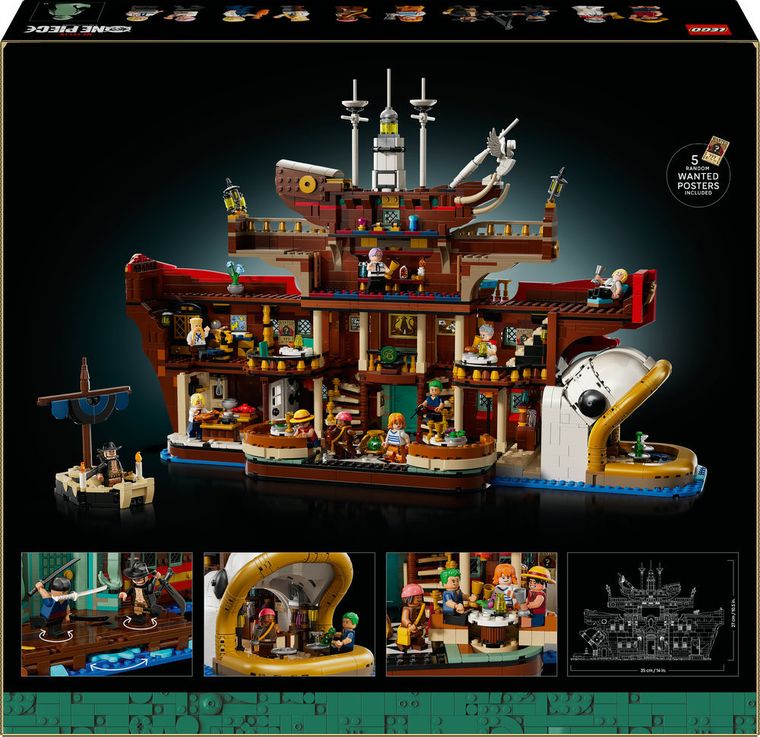 LEGO ONE PIECE, Restaurantul plutitor Baratie, 75640