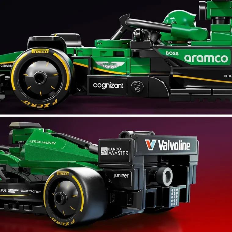 LEGO Speed Champions, Masina de curse Aston Martin Aramco F1 AMR24, 77245