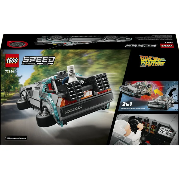LEGO Speed Champions, Masina timpului din Inapoi in viitor, 77256