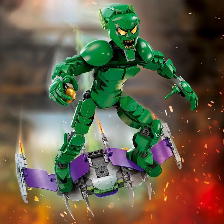 LEGO Super Heroes Marvel, Figurina de constructie Green Goblin, 76284