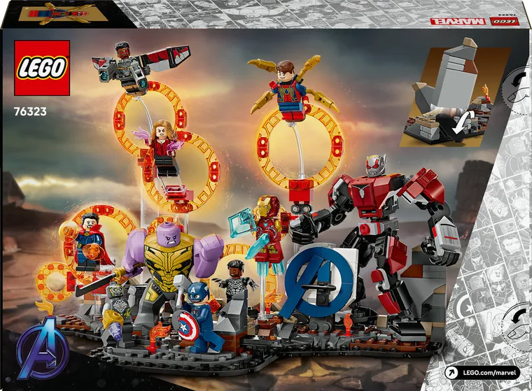 LEGO Super Heroes, Razbunatorii: Sfarsitul jocului Batalia finala, 76323