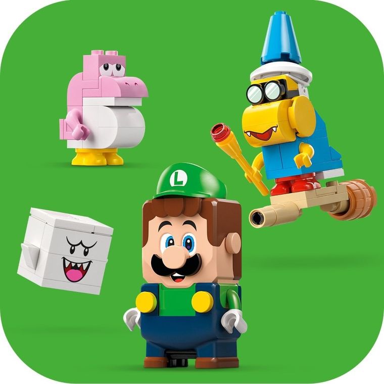 LEGO Super Mario, Aventuri cu LEGO Luigi interactiv, 71440