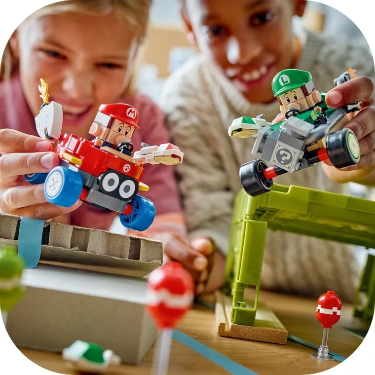 LEGO Super Mario, Mario Kart - Baby Mario si Baby Luigi, 72034