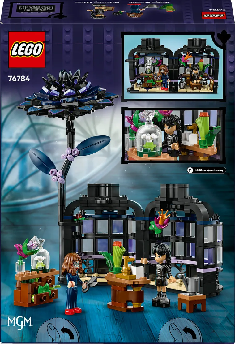 LEGO Wednesday, Floare de dalie neagra, 76784
