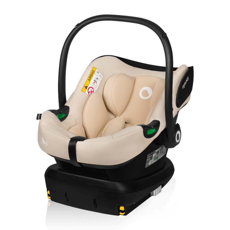 Lionelo, Astrid, I-size, scaun auto, 40-87 cm, Beige Sand