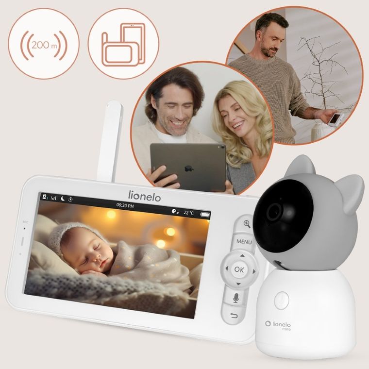 Lionelo, Babyline 9.2, baby monitor