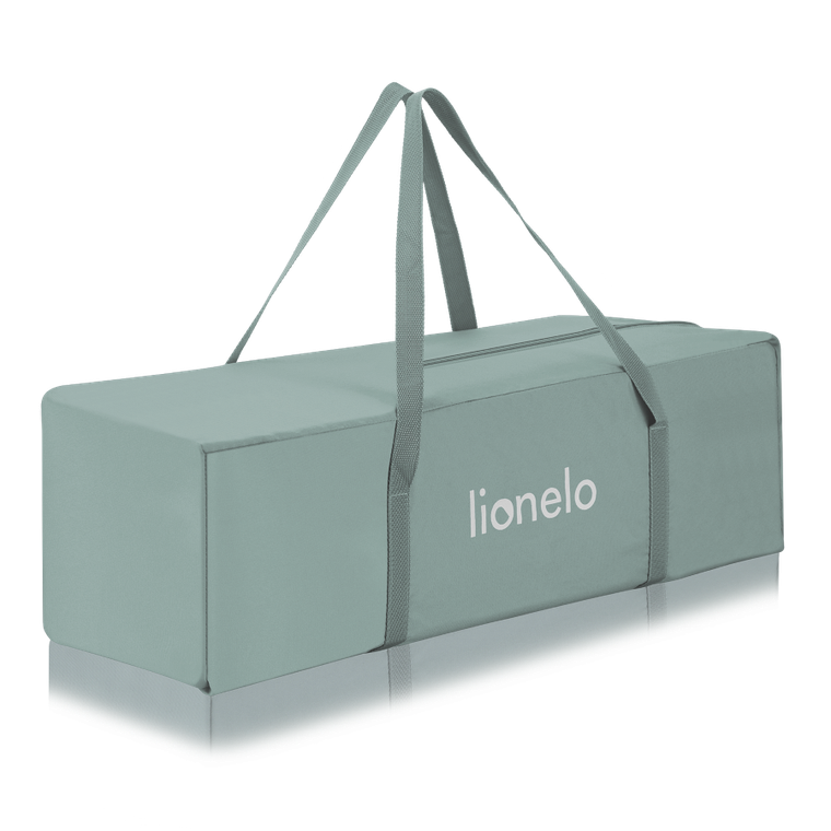 Lionelo, Laura, patut de volaj compact 2in1, Green Sage