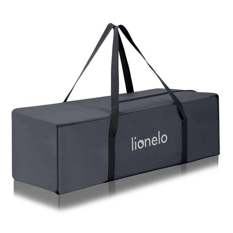 Lionelo, Laura, patut de volaj compact 2in1, Grey Concrete
