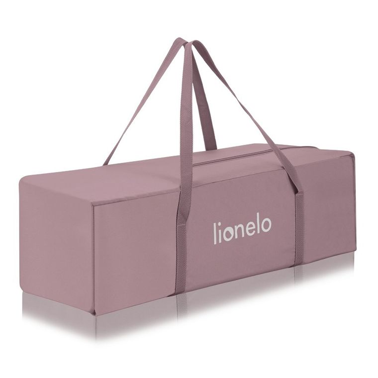 Lionelo, Laura, patut de volaj compact 2in1, Pink Nude