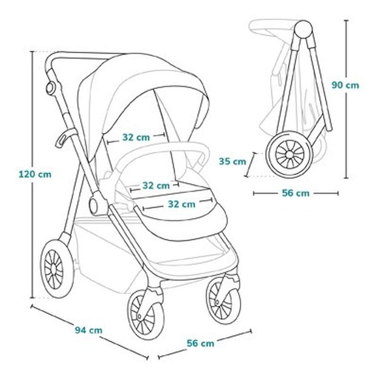 Lionelo, Natt, carucior sport, Beige Sand