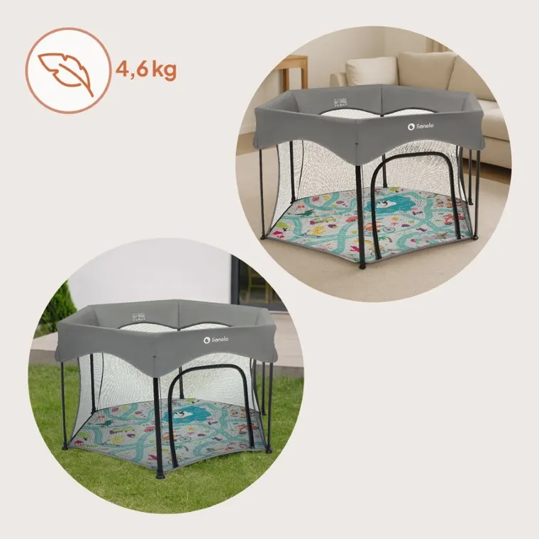 Lionelo, Roel Plus, tarc de joaca pentru copii, pliabil