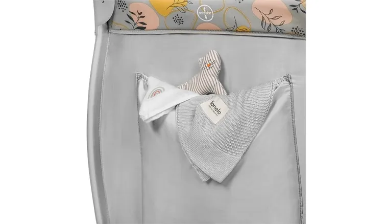 Lionelo, Stefi Plus, patut de voiaj portabil, pe doua niveluri, Pink Yellow