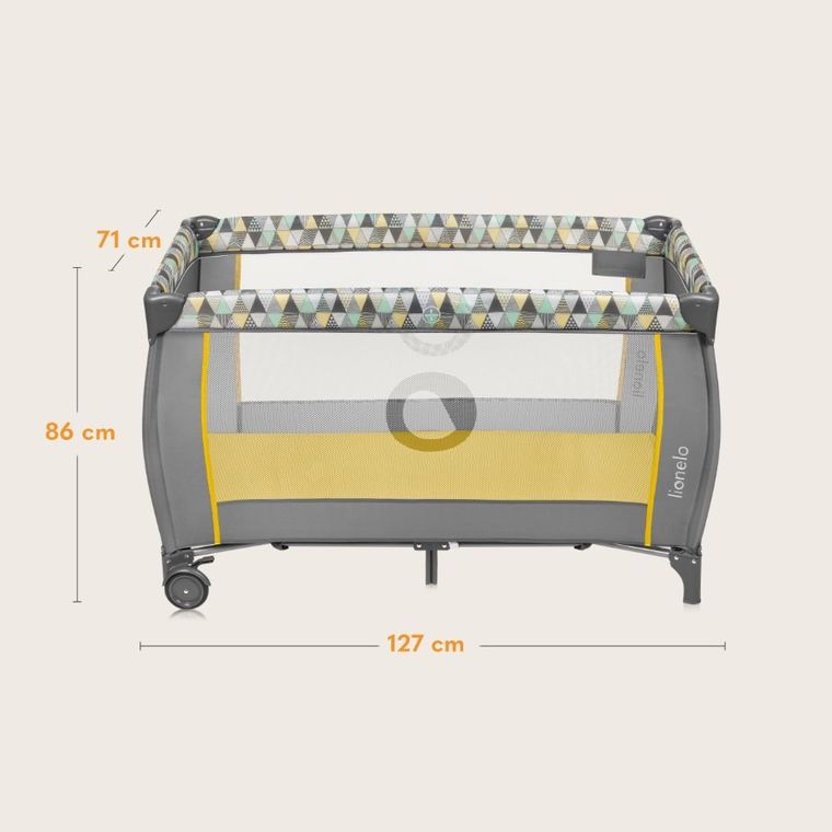 Lionelo, Sven Plus, patut de calatorie, Yellow Scandi