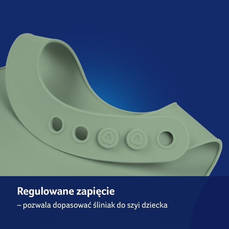 Lovi, baveta din silicon, Pistachio