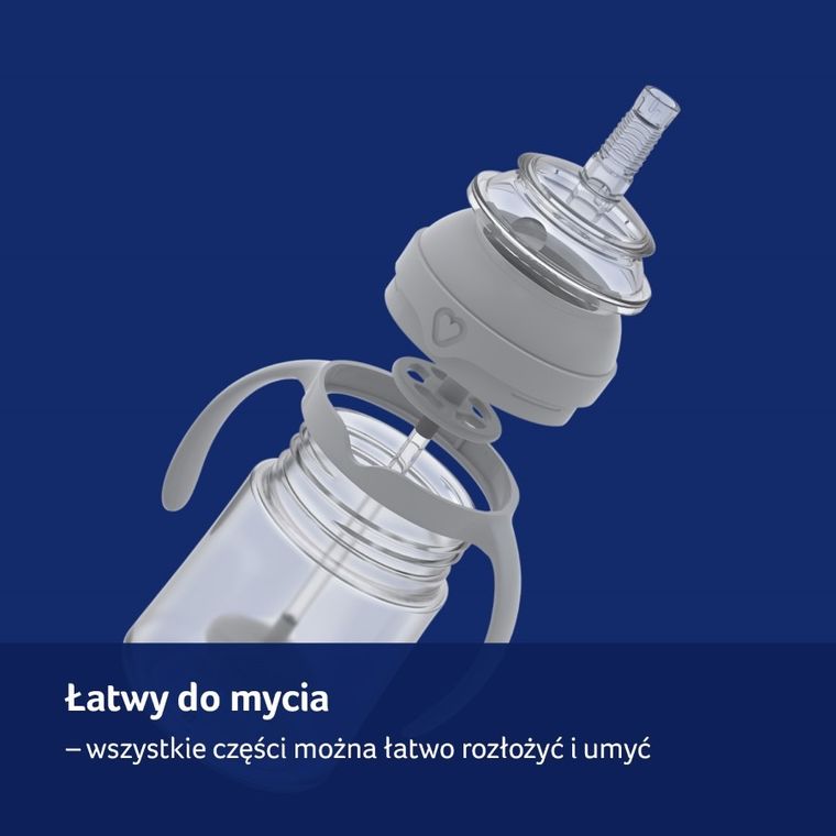 Lovi, cana cu pai, 150 ml, 6m+, verde