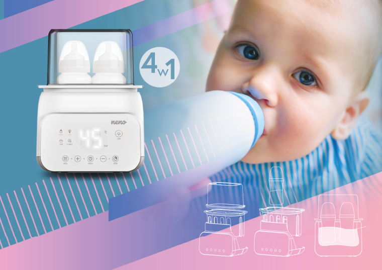 Neno, Vita, sterilizatorul si incalzitorul pentru sticle 2in1