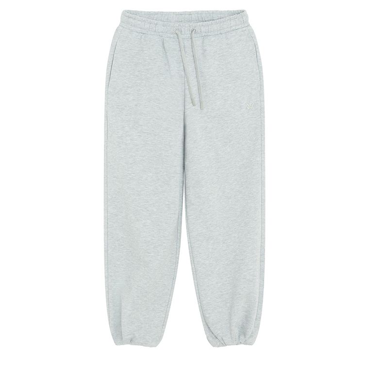 Pantaloni de trening gri cu croiala baggy NOWEAR