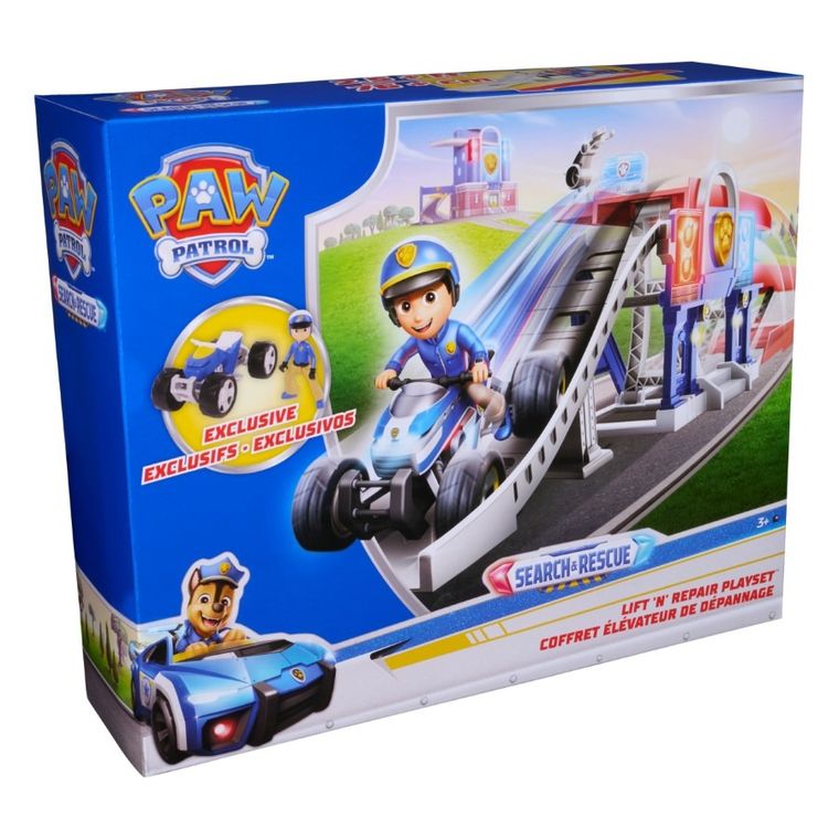 Paw Patrol, Search&Rescue, Lift 'N' Repair, set de joaca cu quad si figurina
