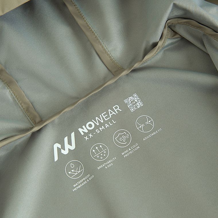 Pelerina de ploaie impermeabila cu membrana NOWEAR