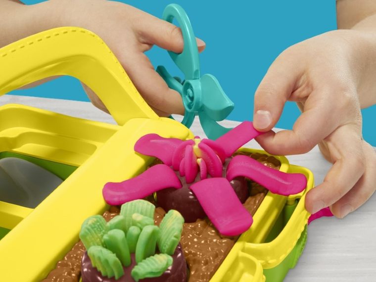 Play-Doh, Blooming Flowers, set creativ cu plastilina