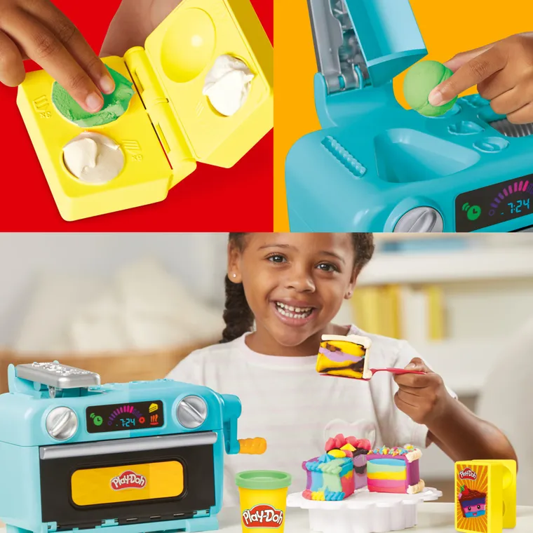 Play-Doh, Super Slice Cake Playset, set creativ