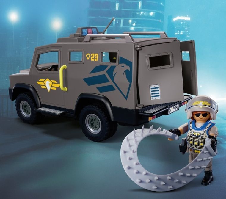 Playmobil, City Action, Vehicul tactic SWAT, 72066
