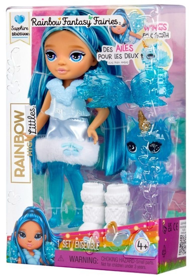 Rainbow High, Littles Fantasy Fairies, Sapphire, papusa fashion