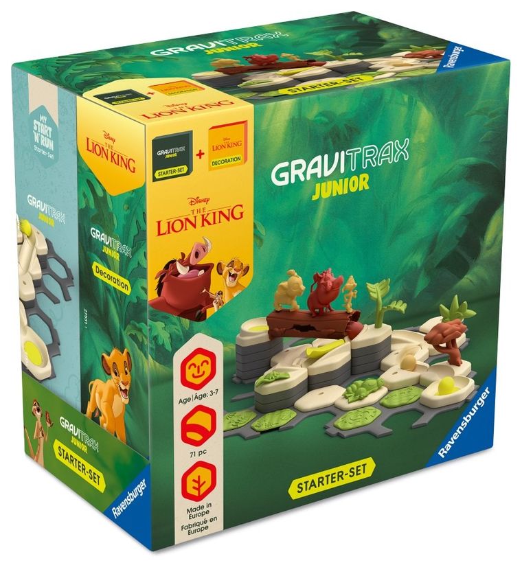 Ravensburger, GraviTrax Junior, Lion King, set de start