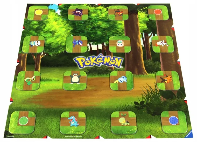 Ravensburger, Labyrinth Pokemon, joc de familie