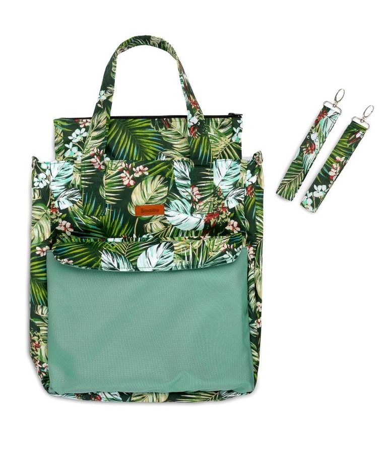 Sensillo, Jungla, geanta pentru carucior, verde