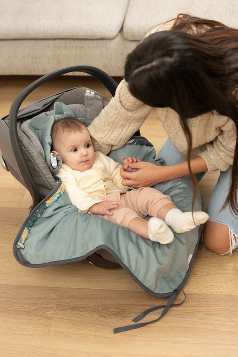 Sensillo, Velvet, husa pentru scaun auto, 90-90 cm, Paradise, smarald