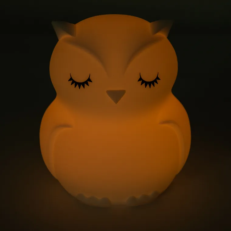 Smiki, Bufnita, lampa din silicon cu LED