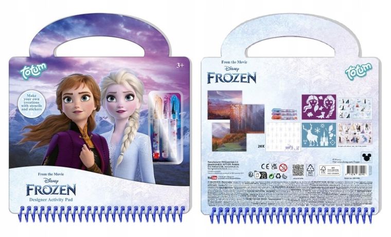 Totum, Regatul de gheata, Designer Activity Pad, set creativ