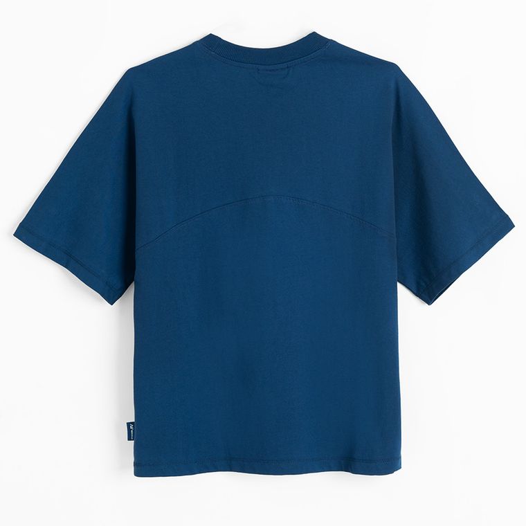 Tricou oversize din bumbac pieptanat NOWEAR