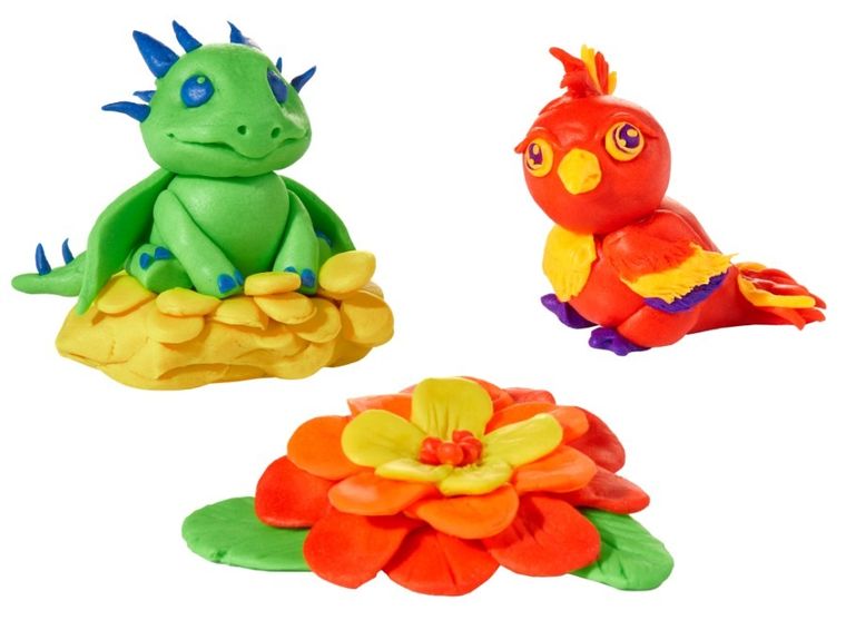 Wonder Factory, Never Dry Dough, masa plastica intr-un tub, plastilina, 1 buc.