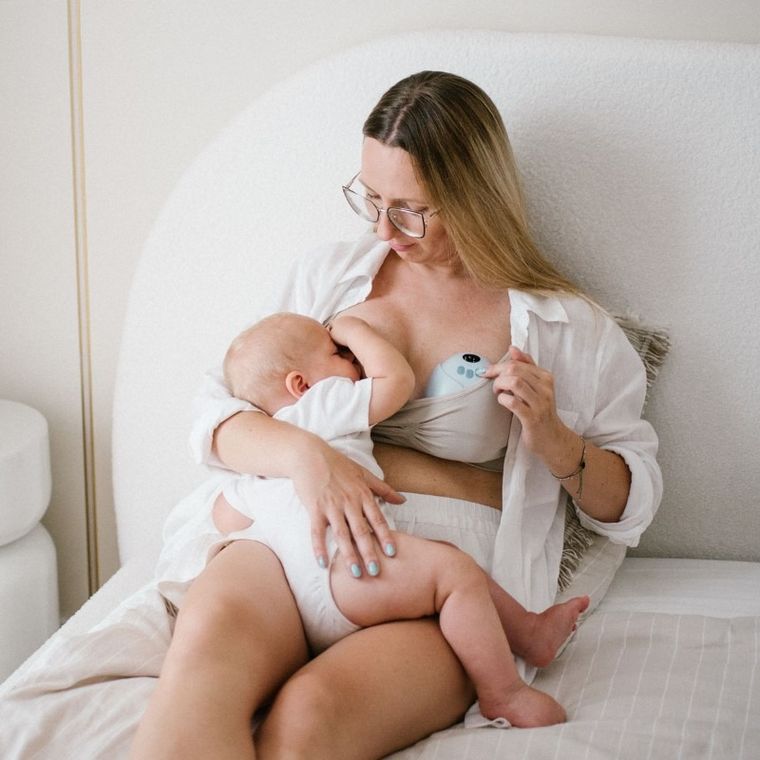 BabyOno, Megan, pompa electrica de sande tip palnie, Hands Free