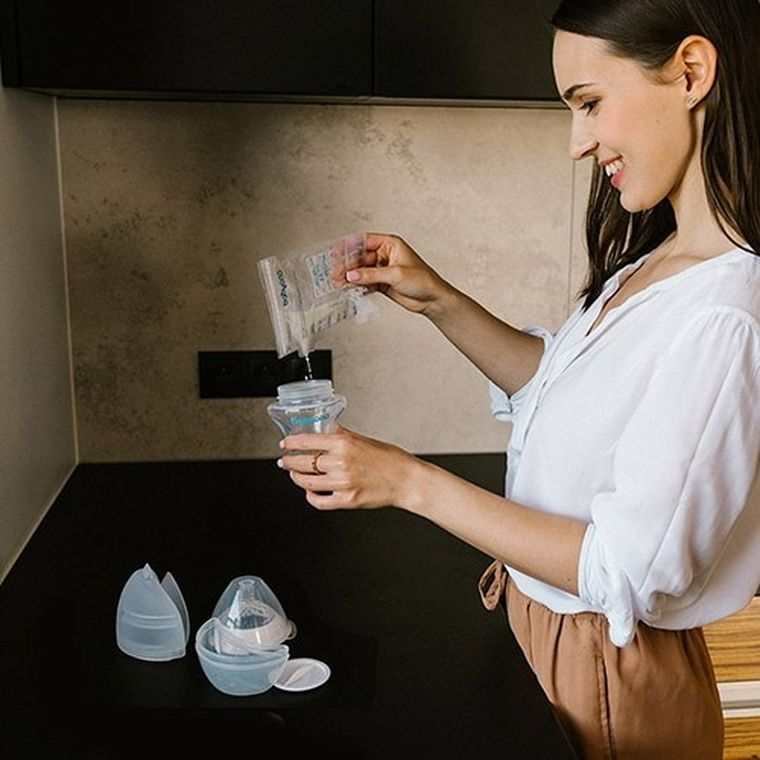 BabyOno, pungi pentru stocarea laptelui matern, 180 ml, 30 buc.