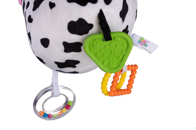 Balibazoo, Vacuta in forma cilindrica, agatatoare, jucarie pentru bebelusi