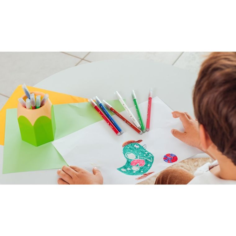 Bic, Kids, Coulour Erase, carioci, 10 culori + 2