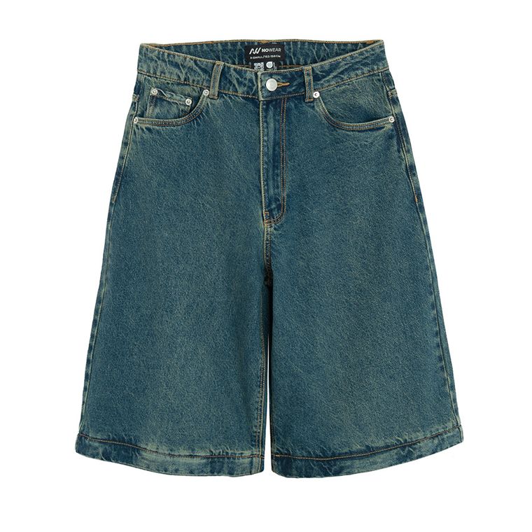 Blugi wide leg cu sectiuni detasabile unisex NOWEAR