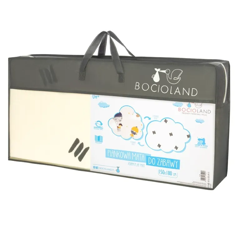 Bocioland, Baloane, covoras din spuma pliabil, 150-180 cm