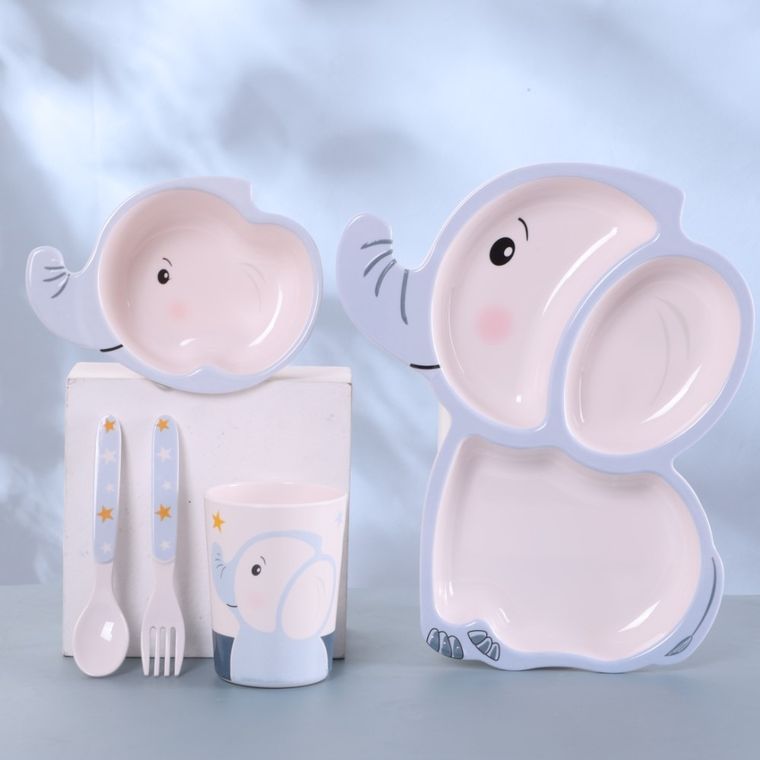 Bocioland, Elefant, set de vase, 5 elemente