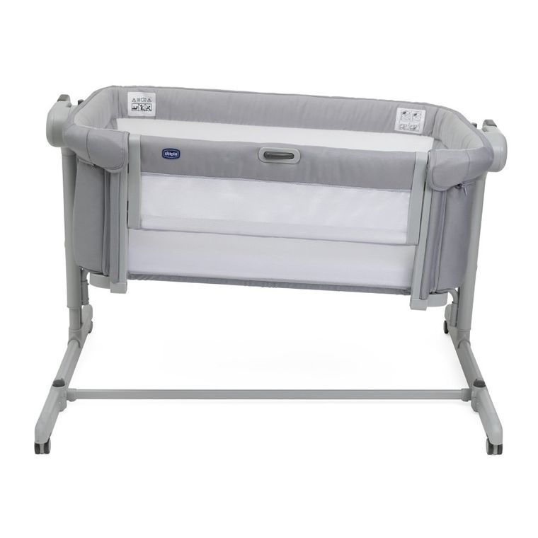 Chicco, Co-Sleeping Next2me, Magic Evo, patut atasabil, Grey Mist