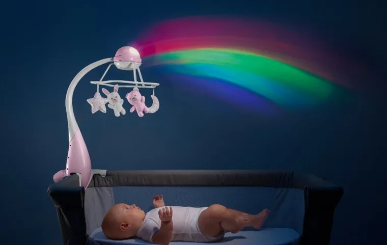 Chicco, First Dreams, Rainbow, Carusel pentru patut 3in1, roz