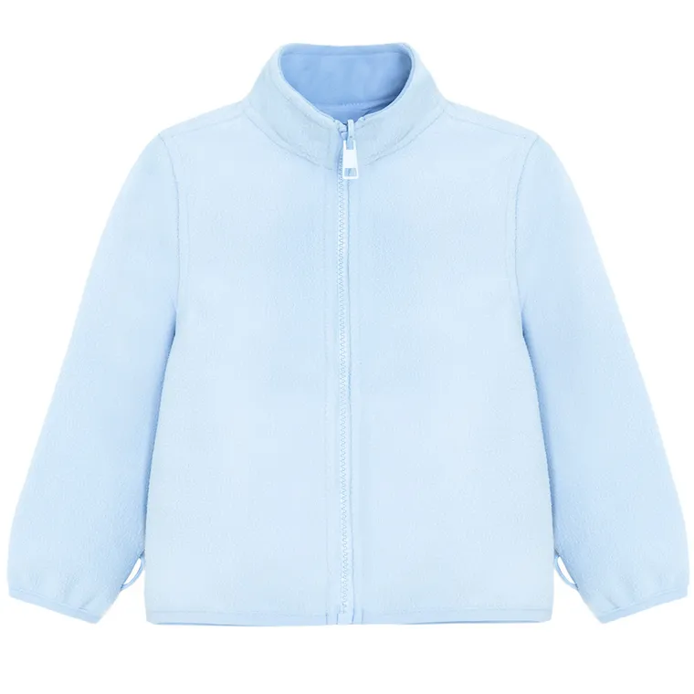 Cool Club, Geaca de ploaie cu gluga pentru fete, 3in1, Bluza polar cu fermoar, albastru