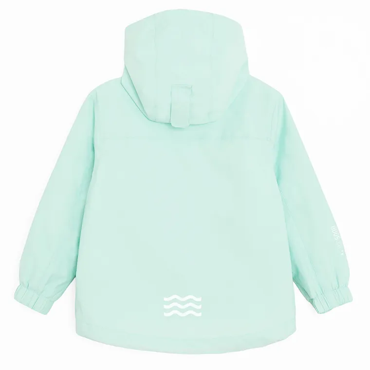 Cool Club, Geaca de ploaie cu gluga pentru fete, turcoaz
