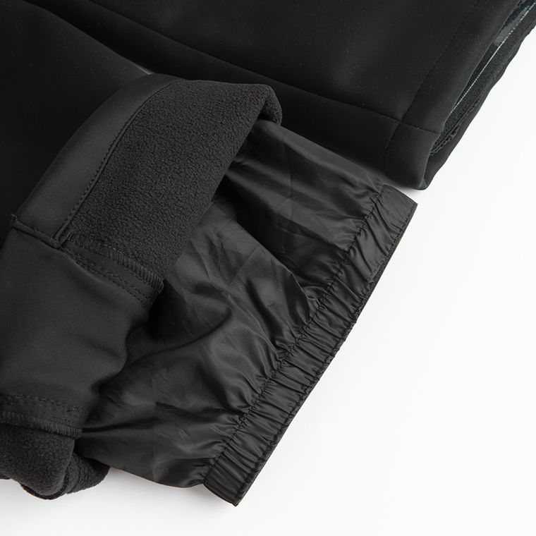 Cool Club, Pantaloni de schi impermeabil softshell pentru fete, negru